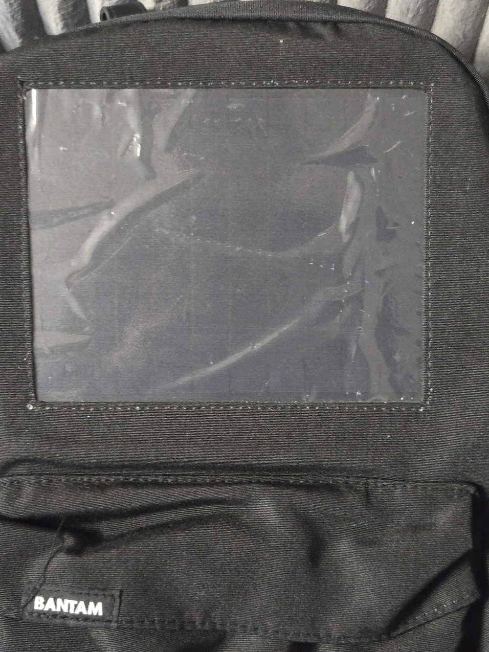 BANTAM Solar Charging Black Backpack